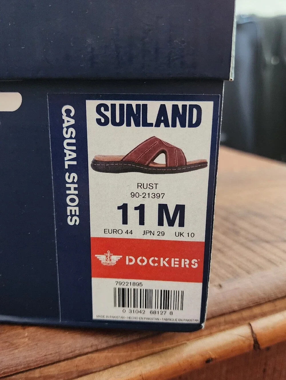 Dockers Men's Sunland Slide Leather Sandal
